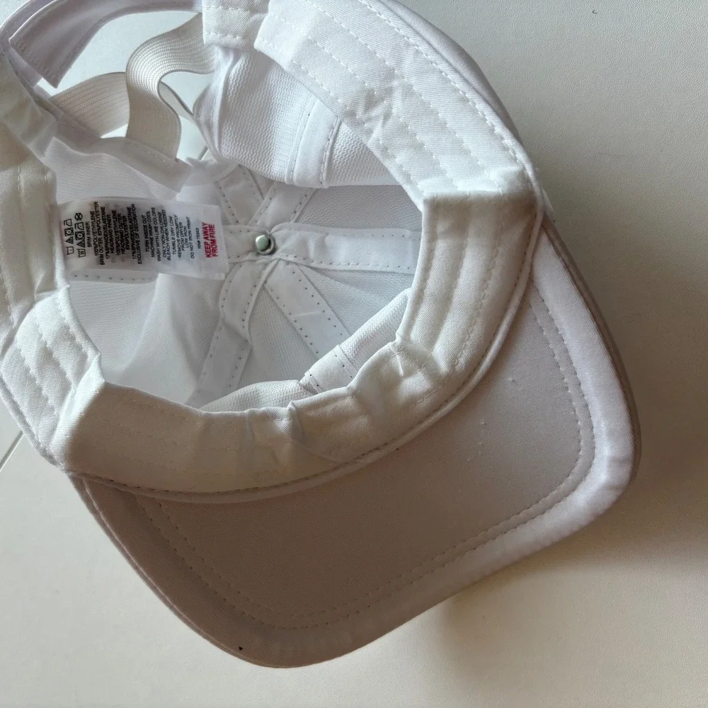 Tommy Bahama Baseball‎ Cap Solid White Hat Adjustable Adult Sport Golf Logo